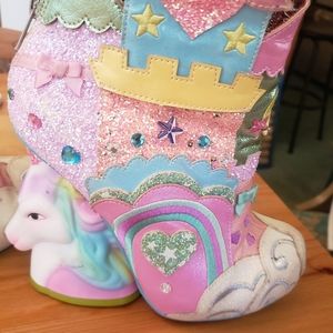 Irregular Choice x Dolls Kill Dreams Come True Unicorn Booties Heels